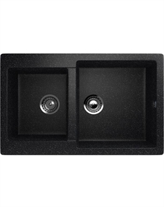 Мойка кухонная Ulgran U505-308, 770×500 мм, чёрная