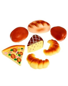 Набор резиновых игрушек «Пекарня» Пкф «игрушки»