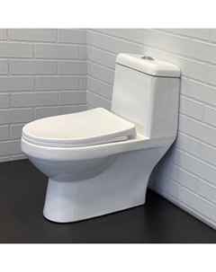 Унитаз детский Comforty 2311W, 2-реж. арм., прямой выпуск, PP с микролифтом, белый