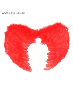 Крылья ангела, 59×59 см, красные Страна карнавалия