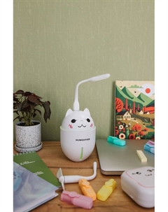 Увлажнитель воздуха Luazon HM-2, ультразвуковой, 400 мл, 2 Вт, портативный, серый Luazon home