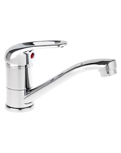 Смеситель для кухни Accoona A5260, однорычажный, хром