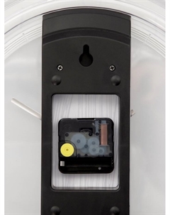 Часы настенные, интерьерные "Полоса", бесшумные, d-34 см Рубин