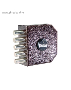 Замок накладной "", ЗНС 2"У", 073, без ответной планки, 3 ключа Senat