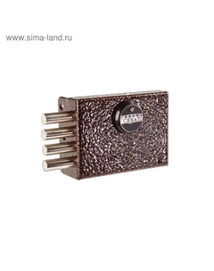 Замок накладной «», ЗНС-6, 158, без ответной планки, 3 ключа Senat