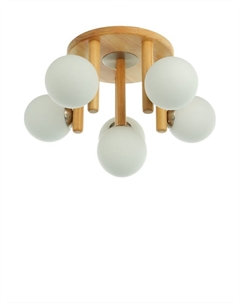 Светильник «Виноград» 6×40 Вт Е27 коричневый 54×54×39 см Bayerlux