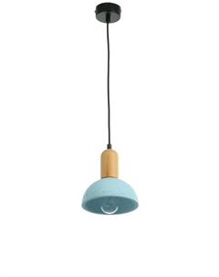 Светильник «Джейсон» 1×40 Вт Е27 голубой 16×16×16+120 см Bayerlux