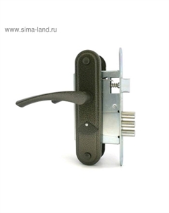 Замок врезной Д-град «Зенит» ЗВ9-4.2, с ручками, м/о 55, цвет бронза Зенит химмаш