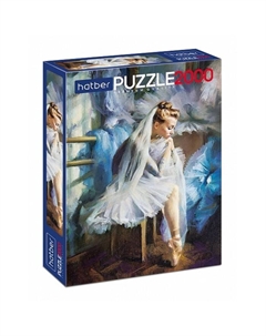 Пазл «На кончиках пуантов», 2000 элементов Hatber