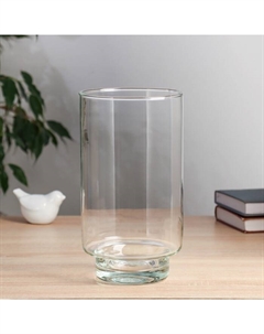 Ваза «Лола», 3.1 л, 25×14 см, стекло, прозрачная Evis