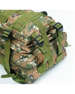 Рюкзак тактический туристический Storm tactic, 26 л, с карманами, расцветка пиксели, зелёный Мастер к