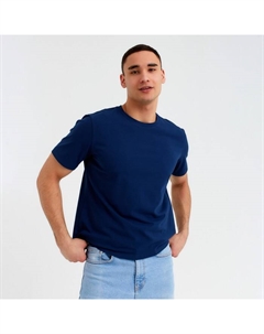 Футболка мужская REGULAR FIT: цвет синий, р-р 48 Minaku