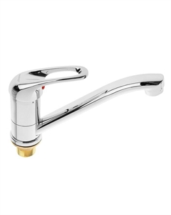 Смеситель для кухни Accoona A4260, однорычажный, латунь, хром