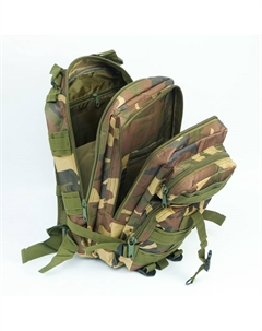 Рюкзак тактический туристический Storm tactic, 26 л, с карманами, расцветка мультикам, зелёный Мастер к