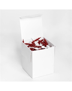 Свечи в торт «Спираль», 200 шт., 5 см, красный металлик Страна карнавалия