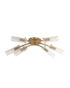 Люстра «Рико» 6×40 Вт Е27 бронза 60×40×20 см Bayerlux