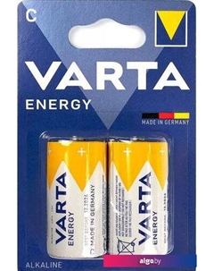 Батарейка Energy 4114 LR14 C BL2 Varta