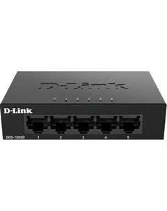 Неуправляемый коммутатор DGS-1005D D-link