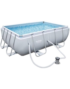Каркасный бассейн 56629 (282х196х84 см) с фильтр-насосом Bestway