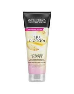 Шампунь для светлых волос Sheer Blonde Go Blonder Aufhellend 250 John frieda
