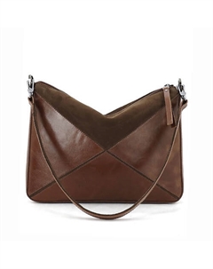 Сумка багет женская среднего размера из натуральной кожи Solo