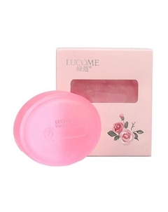 Мыло с маслом шиповника и эфирным маслом розы, маслами ши и кокоса Lucome