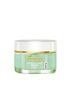 Крем для лица ЗЕЛЕНЫЙ ЧАЙ регулирующий ночной 50 Bielenda