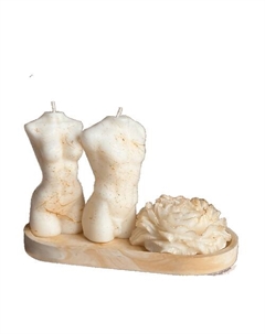 Набор ароматических свечей "Амбра, Черный перец, Нероли" Свечка картоновна