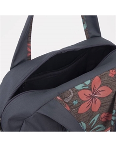 Сумка спортивная на молнии с подкладкой, наружный карман, средний размер, цвет серый Зфтс