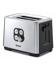 Тостер Tefal TT420D30, 900 Вт, 7 режимов прожарки, 2 тоста, разморозка, cеребристый
