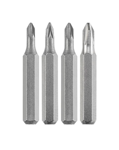 Бита Micro, PZ000/PZ00/PZ0/PZ1, сталь TQ60, 28 мм, 4 шт Kwb