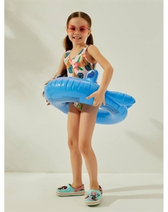 Купальный костюм детский «Леопард», рост 122-128 см (34) Kaftan