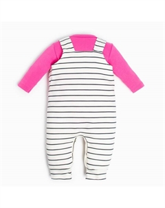 Комплект для девочки (боди, комбинезон) "Love", рост 68-74 см Крошка я