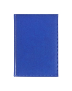 Ежедневник недатированный А5, 160 листов "Вивелла", обложка искусственная кожа, синий Calligrata