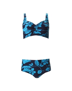 Купальник женский раздельный, цвет синий/голубой, размер 54 Sikerllen