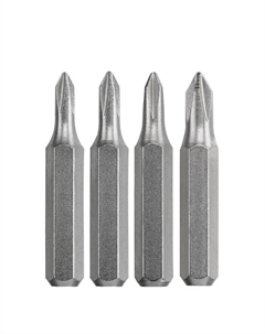 Бита Micro, PH000/PH00/PH0/PH1, сталь TQ60, 28 мм, 4 шт Kwb