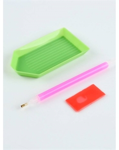 Алмазная мозаика с полным заполнением на холсте «Тропические птицы», 40×50 см Школа талантов