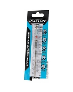 Индикаторная отвертка VT-005 Robiton