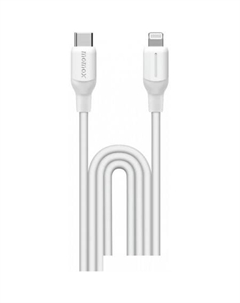 Кабель DL53W1-Link Flow LC USB Type-C - Lightning (1.2 м, белый) Momax