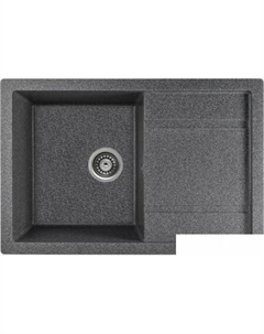 Кухонная мойка Fama (графит с сифоном) Saniteco