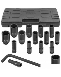 Набор головок слесарных F-4166A-5MPB Forsage