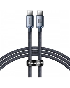 Кабель CAJY000601 USB Type-C - USB Type-C (1.2 м, черный) Baseus