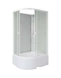 Душевая кабина Promo P110/80/40R/MT/BK 110x80x195 Niagara