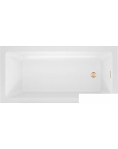 FreeDom 2.0 165x80 23300204R (встраиваемая ванна белый глянец, сифон-автомат золото) Wellsee