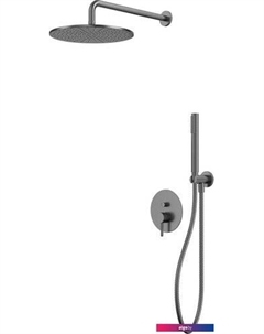 Душевая система Y YSET04GM (оружейная сталь) Whitecross