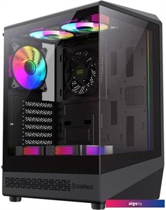 Корпус Vista COC BK (черный) Gamemax