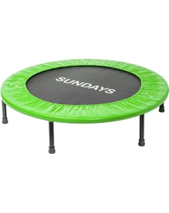Батут D101 (с ручкой, зеленый) Sundays
