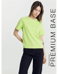Футболка женская в ярко-салатовом цвете Mark formelle