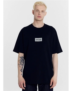 Футболка мужская черная с печатью Mark formelle