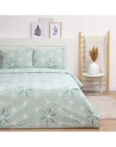 Комплект постельного белья Love Life Геометрия Евро / 10404367 Love life